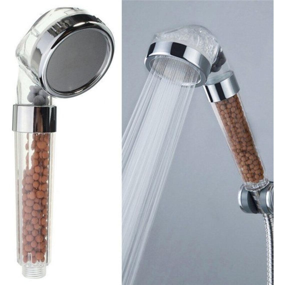 Yayke Su Arıtmalı Duş Başlığı Tasarruflu Boncuklu Banyo Duş Başlığ