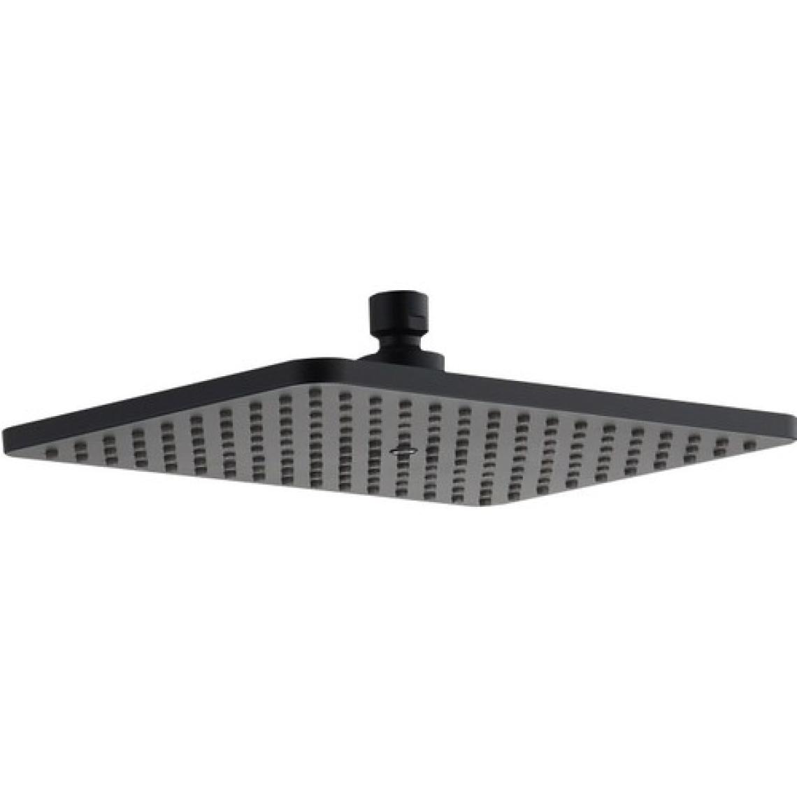 Fause Tepe Duş Başlığı 29,5X19 cm Siyah KTD122-B