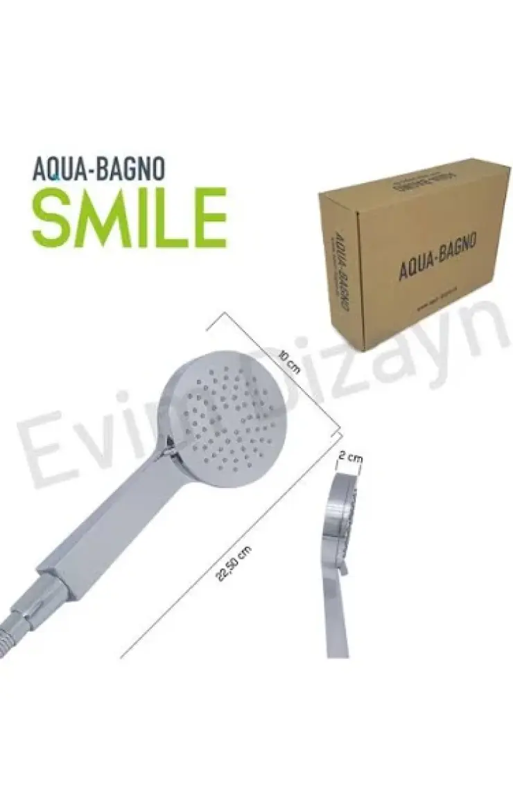 Aqua Bagno Smile El Duşu - Duş Başlığı  3 Fonksiyonlu
