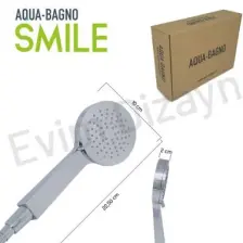 Aqua Bagno Smile El Duşu - Duş Başlığı  3 Fonksiyonlu