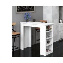 Bicabin Tekila Raflı Yemek Masası Bar Masası Mutfak Masası
