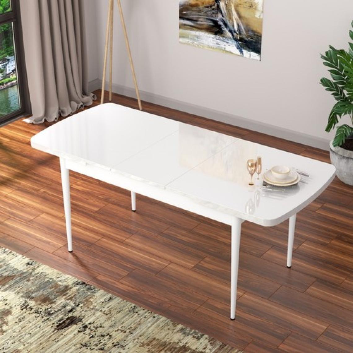 Canisa Concept Nef Serisi 70 x 114, Açılabilir Mdf Mutfak Masası, Yemek Masası