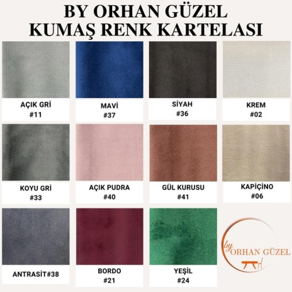 By Orhan Güzel Mutfak Masası Takımı,4 Kişilik Mutfak Masası Takımı , Yuvarlak Masa Takımı Uzay Gold