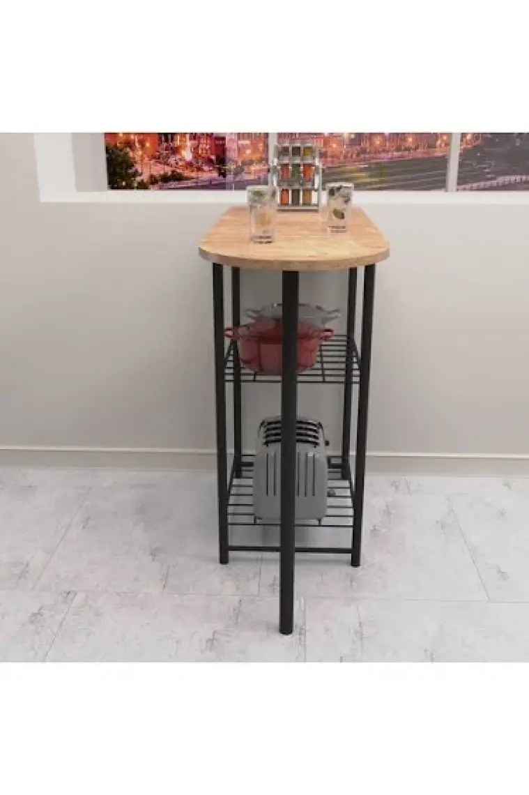 Mutfak Bar Masa 2 Kişilik Mutfak Masası Atlantik Çam 1310