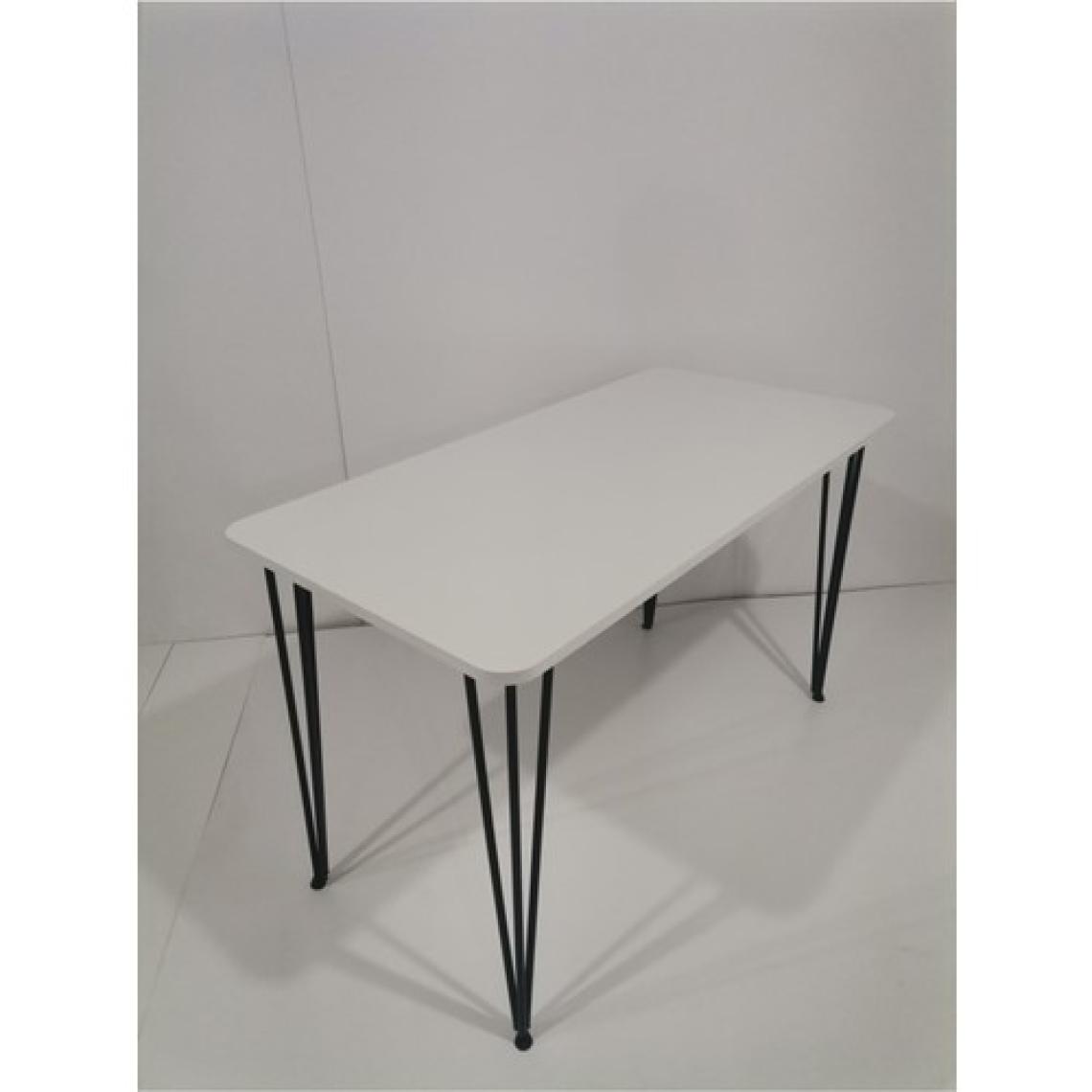 Bambeds Mobilya 60×120 Metal Ayaklı Masa Mutfak Masası Çalışma Masası Bilgisayar Masası