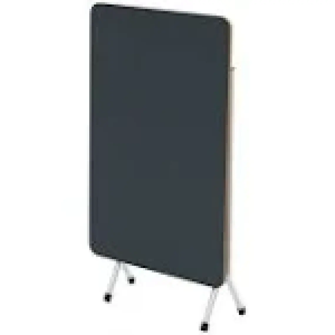 Güzelkan Madeni Eşya 50X80 Siyah Mermer Desenli Katlanır Masa Kırma Mutfak Masası 1121