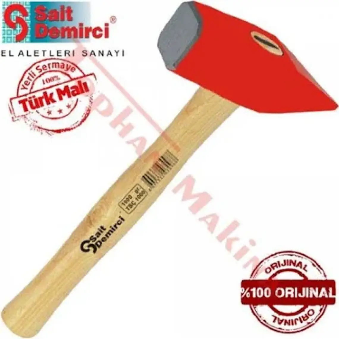 Sait Demirci Tesviyeci Çekiç 1500 gr