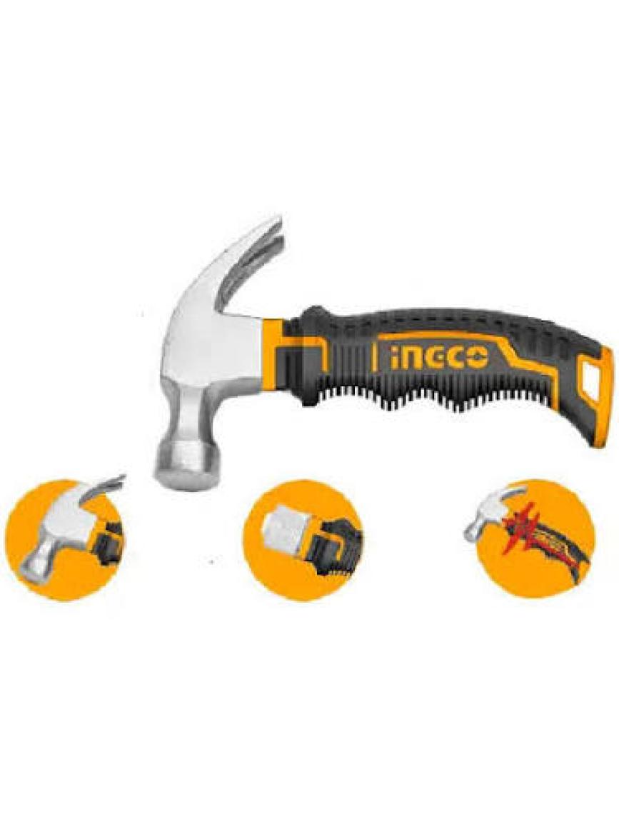 Ingco Fiberglass Saplı Mini Çatal Çekiç HMCH80808D