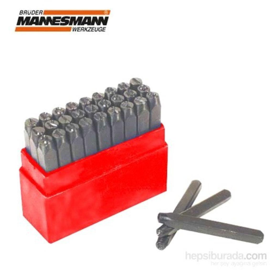 Mannesmann 243-B-3 Harf Zımba Seti 3 Mm