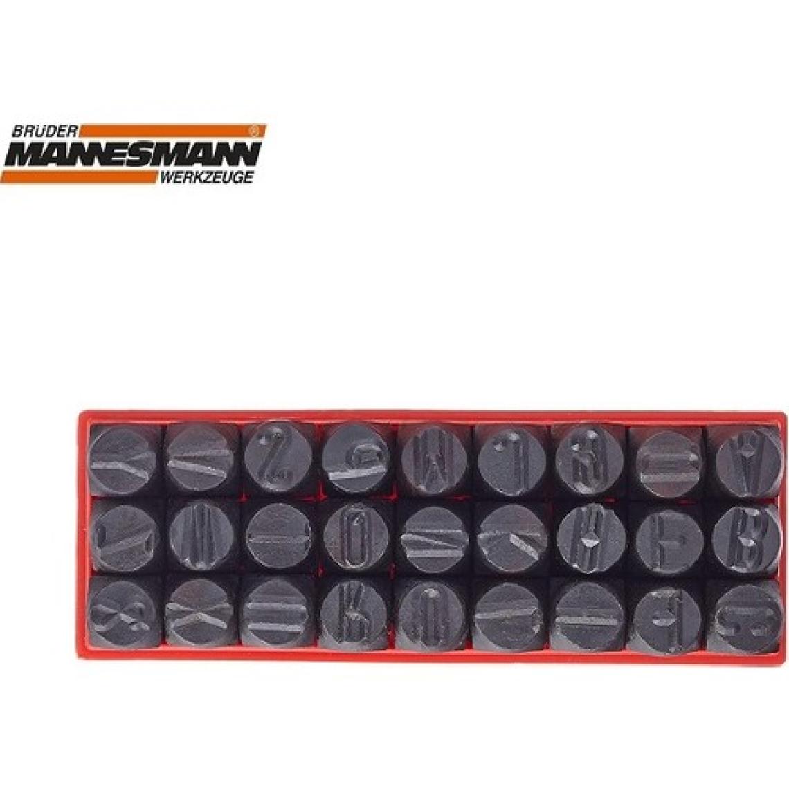 Mannesmann 244-05Harf Zımba Seti 5 Mm