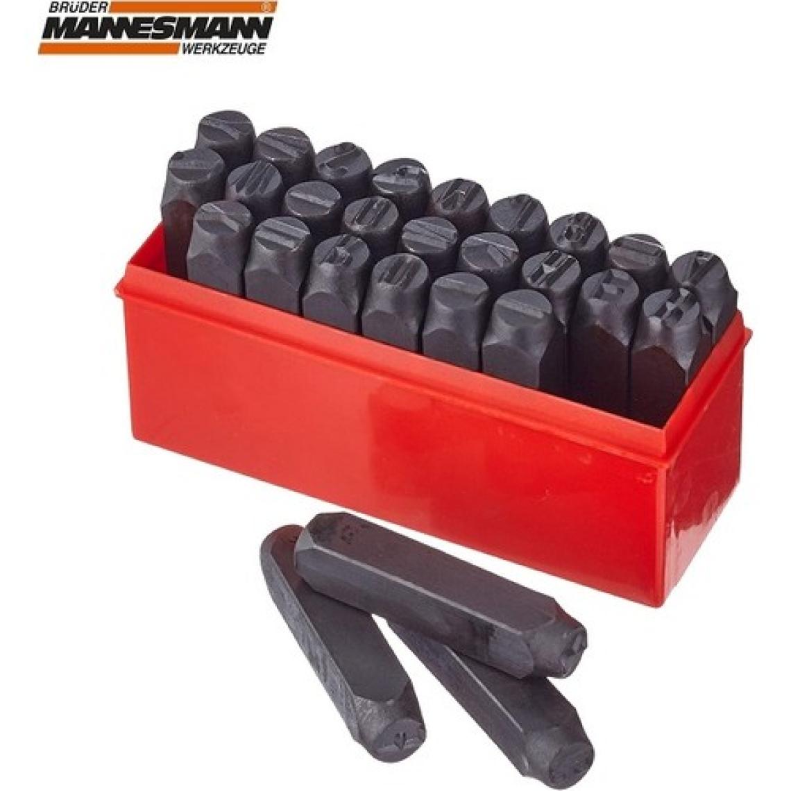 Mannesmann 244-05Harf Zımba Seti 5 Mm
