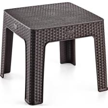 Holiday Monoblok Rattan Sehpa | Bahçe & Balkon & Şezlong Sehpası