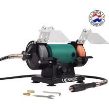 VONROC Tezgah Spiralli Taş Motoru - 150W - 75 mm