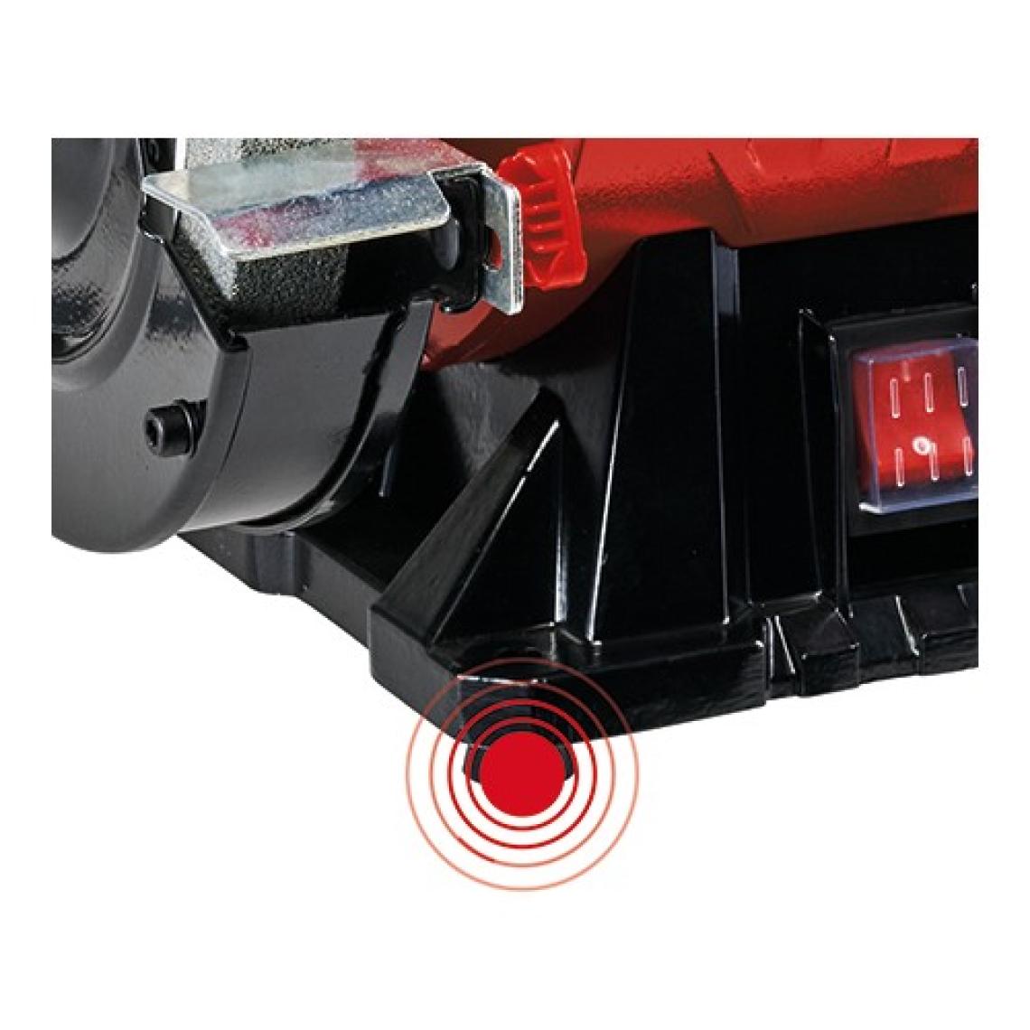 Einhell Taş Motoru TC-BG 150 B (maks. 350 W, Ø150 mm taşlama diski, kıvılcım koruması, şekil düzeltme ve bileme işlemleri için uygun, K36 kalın taşlama diski ve tel fırça diski dâhil)