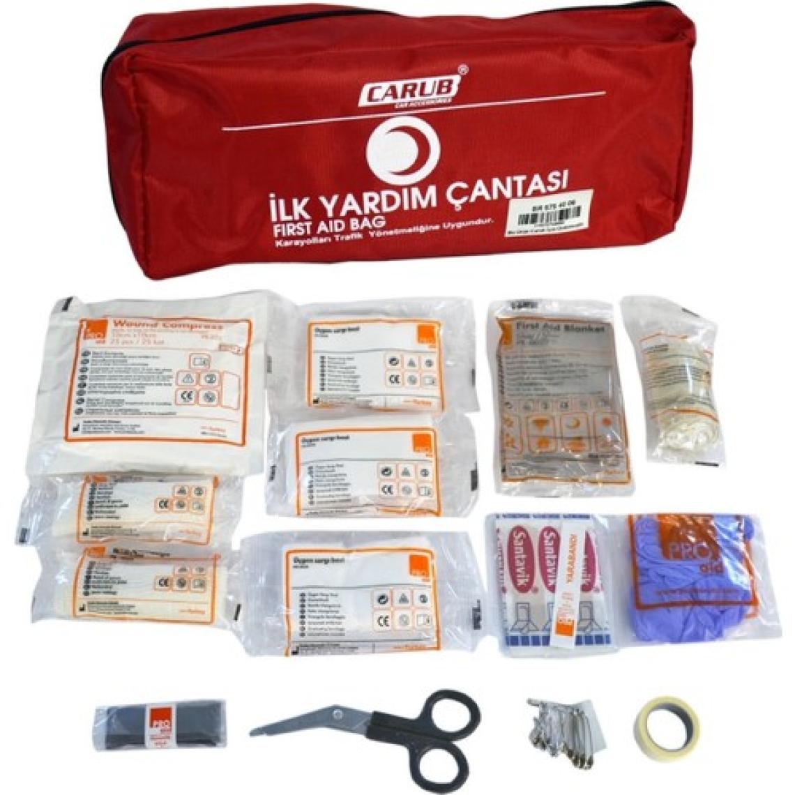 Carub Lüks İlk Yardım Çantası Belgeli BR5754006