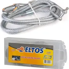 Eltos Çekme Halatı Çelik Kalın ÇH200