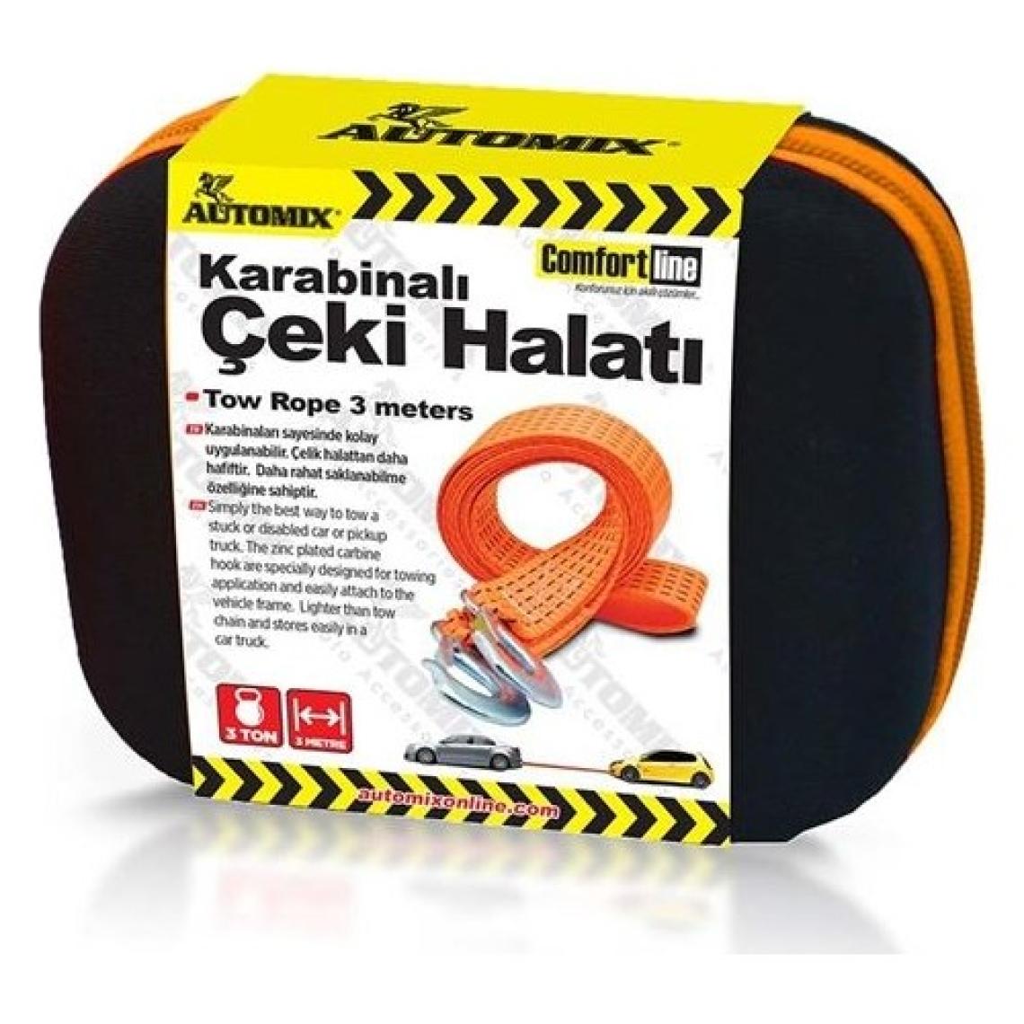 Automix Çeki Halatı Çantalı Lüks Tip