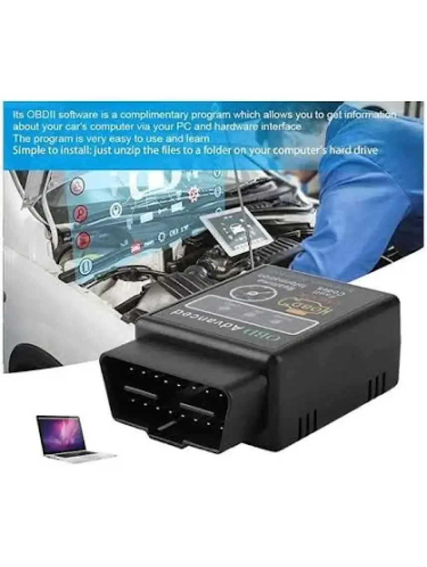 Streak ELM327 V1.5 Obd2 Bluetooth Türkçe Araç Arıza Tespit Cihazı Hh Obd