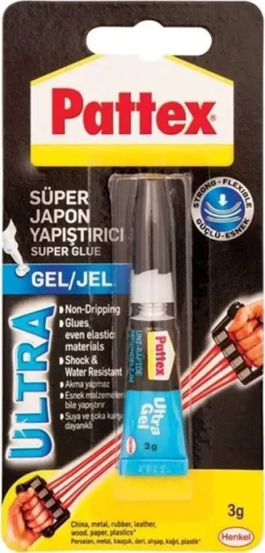 Pattex Süper Japon Yapıştırıcı Ultra Jel 3Gr