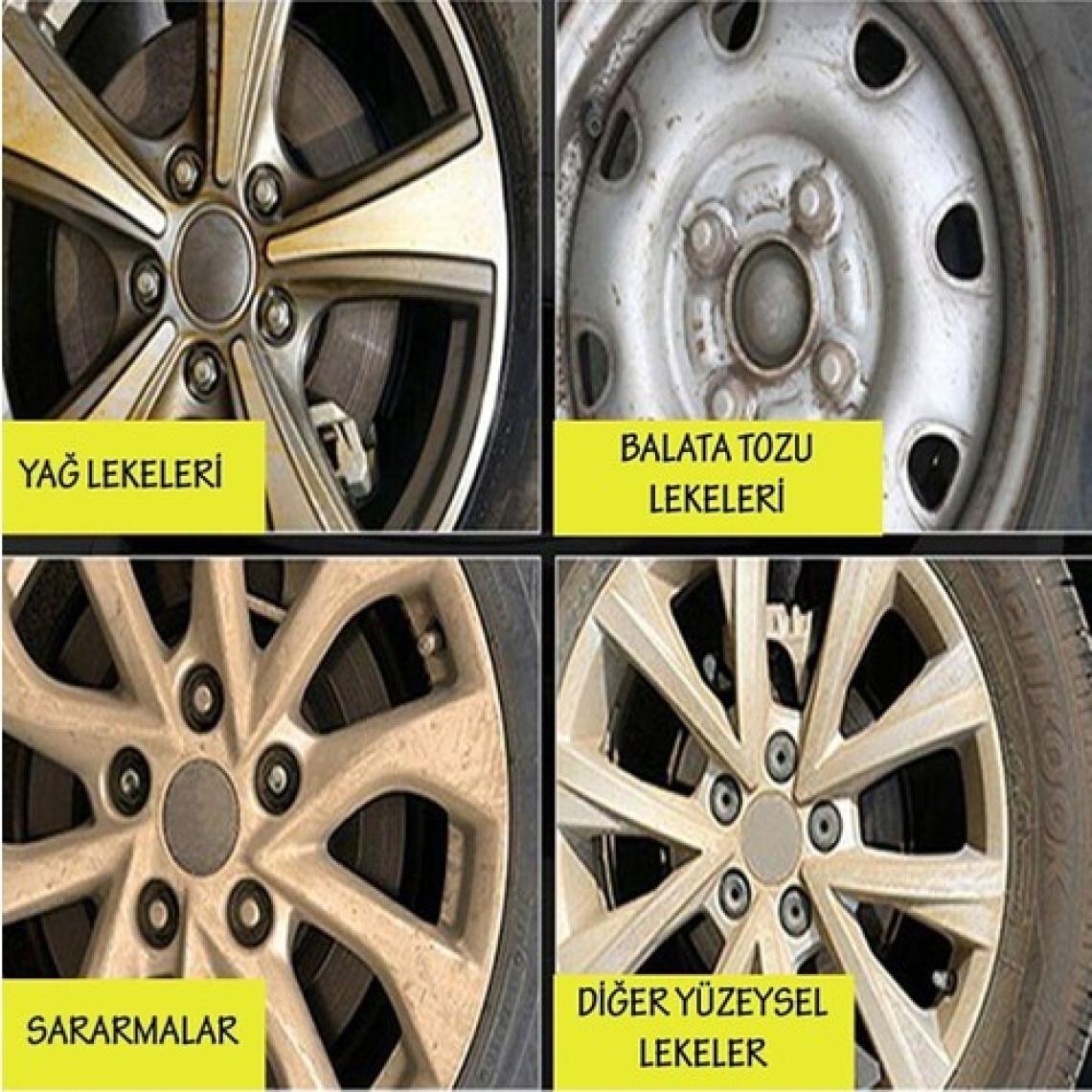 Trax Demir Tozu Temizleyici Yüksek Kaliteli Jant Kaput Gövde Temizleyici Sprey 500 ml
