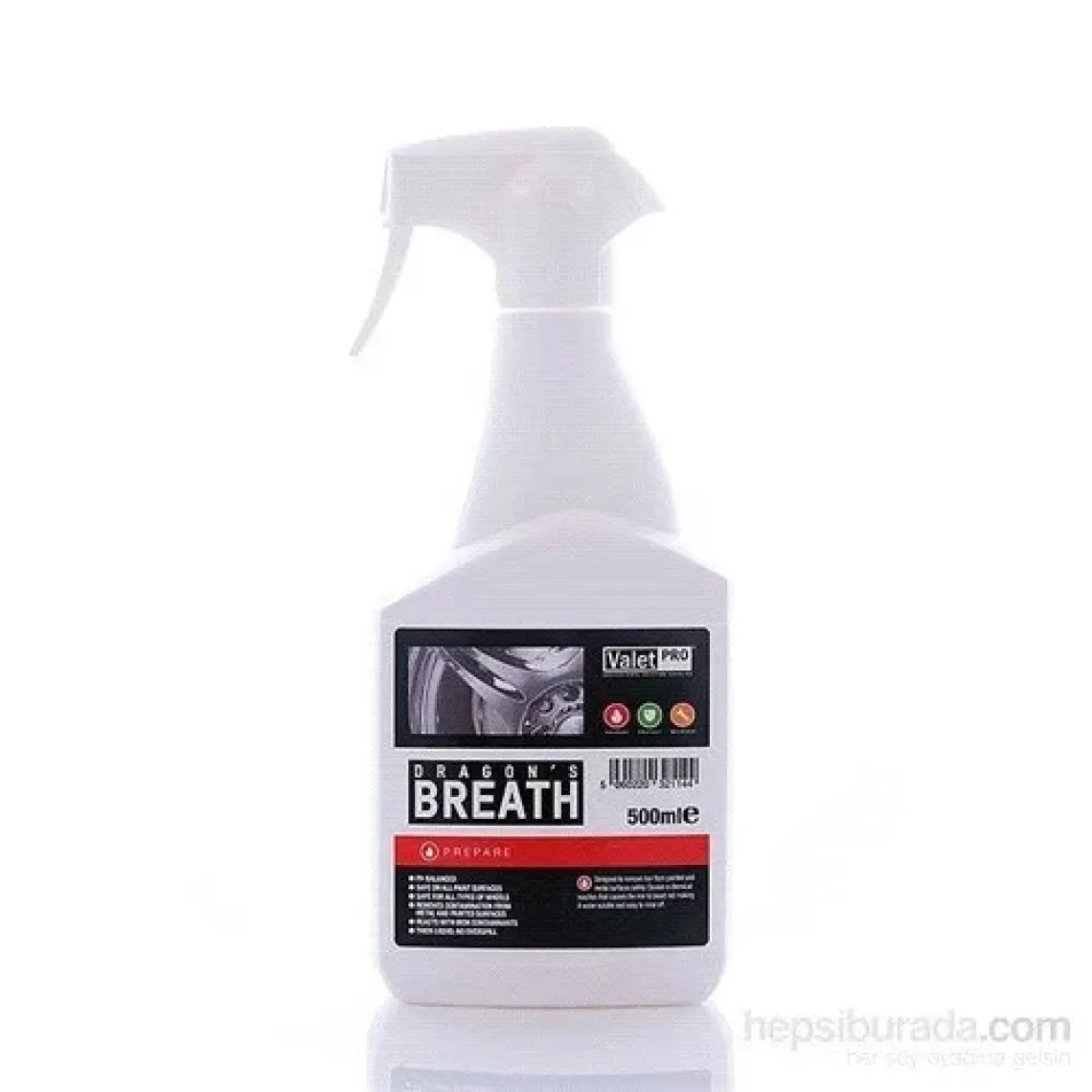 Valet Pro Dragons Breath - Ph Nötr Demir Tozu Sökücü Jant Temizleyici 500 ml