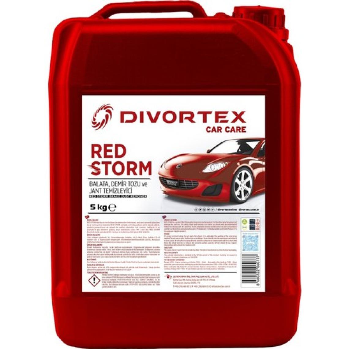 Divortex Demir Tozu ve Jant Temizleyici 5 kg