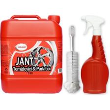 Uniland Jant Temizleyici ve Parlatıcı 5 kg + Sprey + Fırça