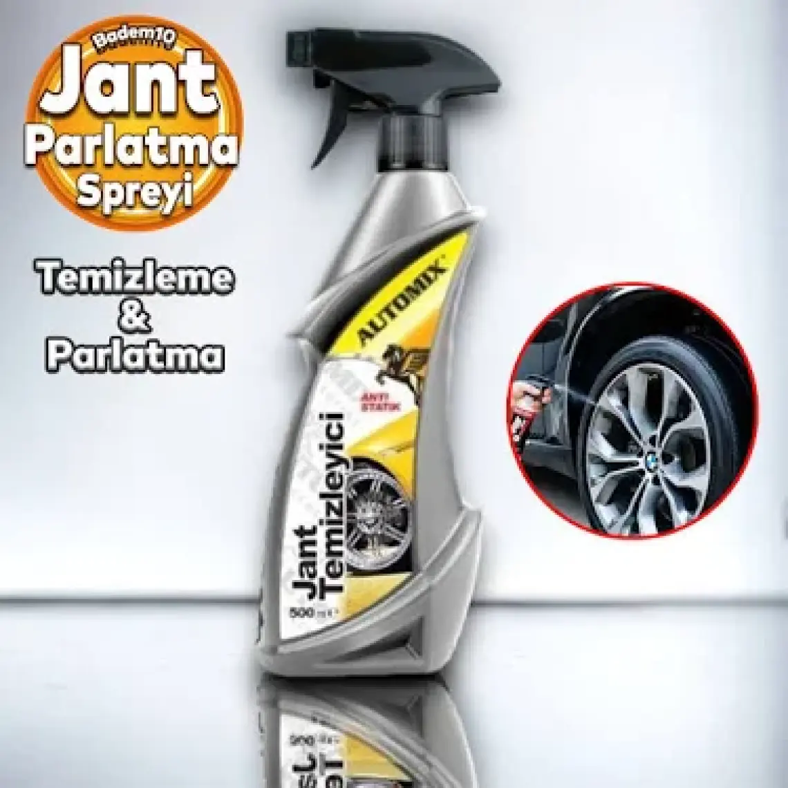 Automix Süper Jant Temizleyici Ve Parlatıcı