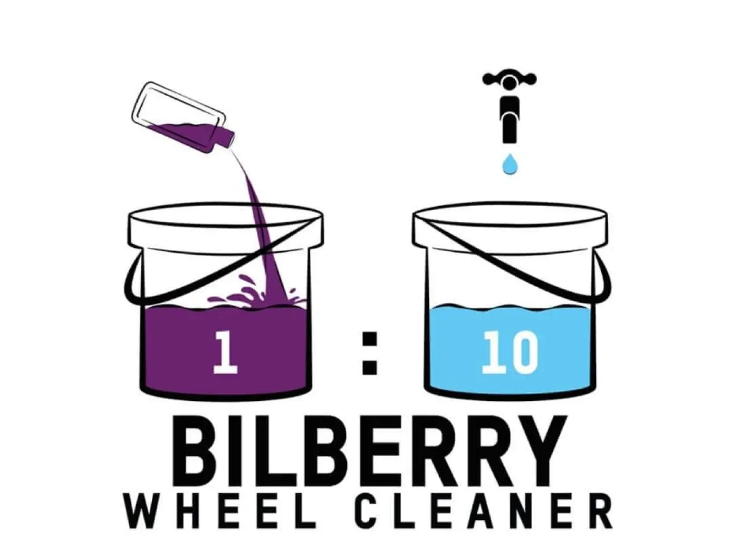 Valet Pro Bilberry Wheel Cleaner - Konsantre Ph Nötr Jant Temizleyici 1 L