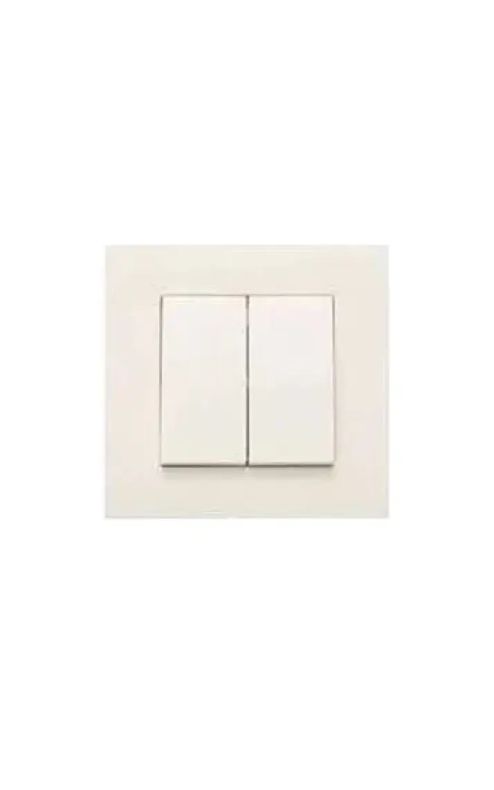 Viko Karre Krem Komütatör Çerçeveli