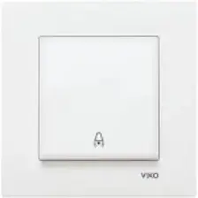 Viko Karre Zil Anahtarı - Beyaz
