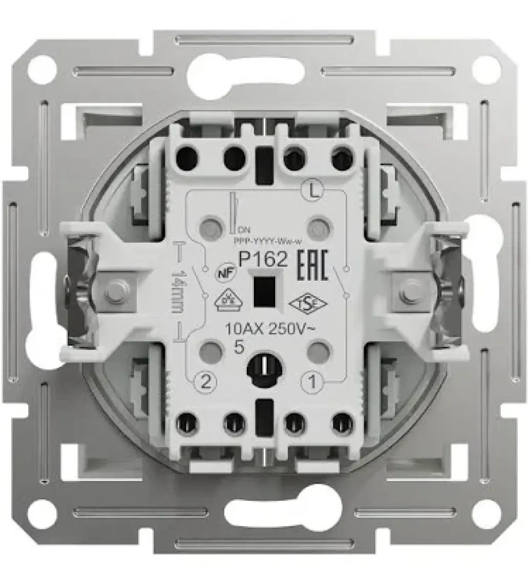 Schneider Electric Schneider Asfora - Komütatör, Çerçevesiz, Beyaz EPH0370121