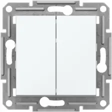 Schneider Electric Schneider Asfora - Komütatör, Çerçevesiz, Beyaz EPH0370121