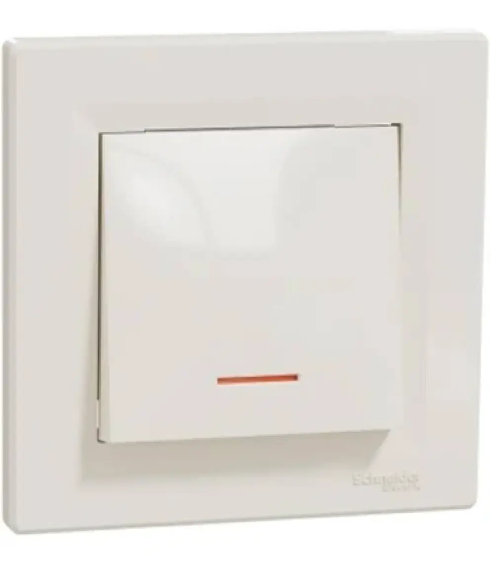Schneider Electric Asfora Anahtar Krem Çerçeveli EPH0100123
