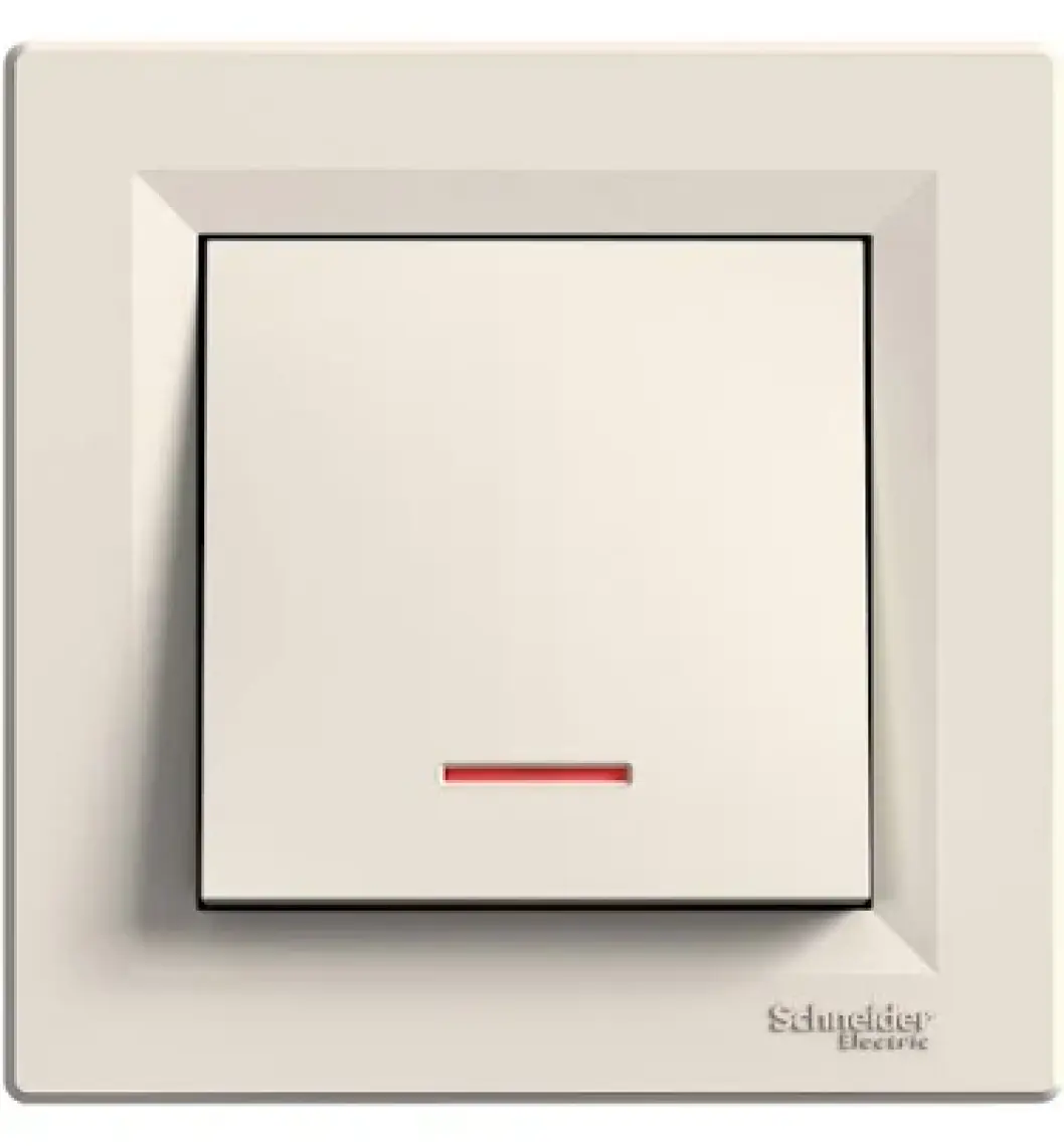 Schneider Electric Asfora Anahtar Krem Çerçeveli EPH0100123