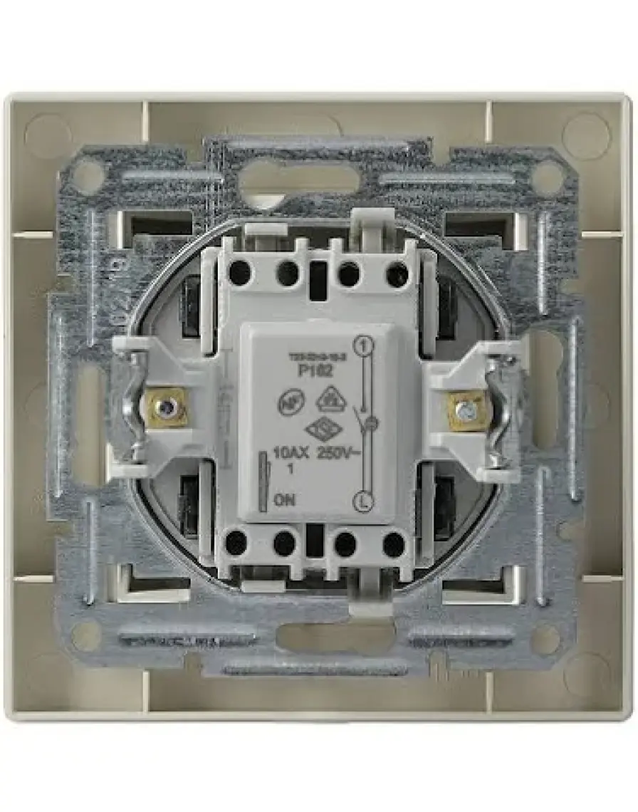 Schneider Electric Asfora Anahtar Krem Çerçeveli EPH0100123