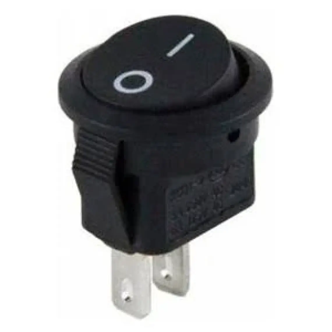 Site Hırdavat IC-134E Beyaz Mini Yuvarlak Anahtar On/off Switch 2p