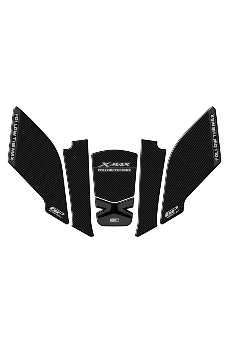 GP Kompozit Yamaha XMAX 2023-2024 Uyumlu Tank Pad Gri