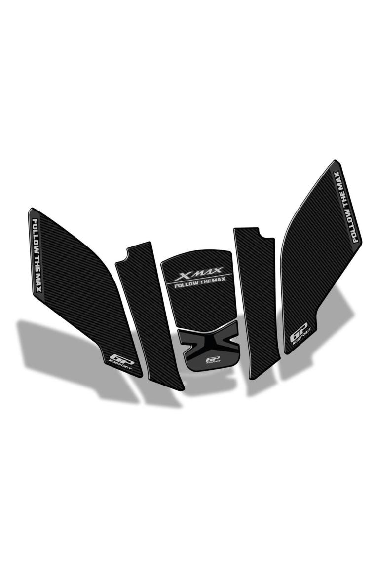 GP Kompozit Yamaha XMAX 2023-2024 Uyumlu Tank Pad Gri