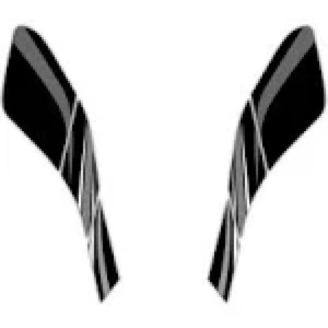 GP Kompozit Honda PCX 125 2021-2024 Uyumlu Yan Pad Gri