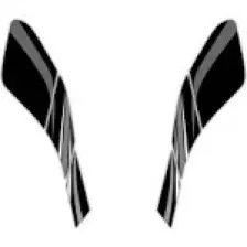 GP Kompozit Honda PCX 125 2021-2024 Uyumlu Yan Pad Gri
