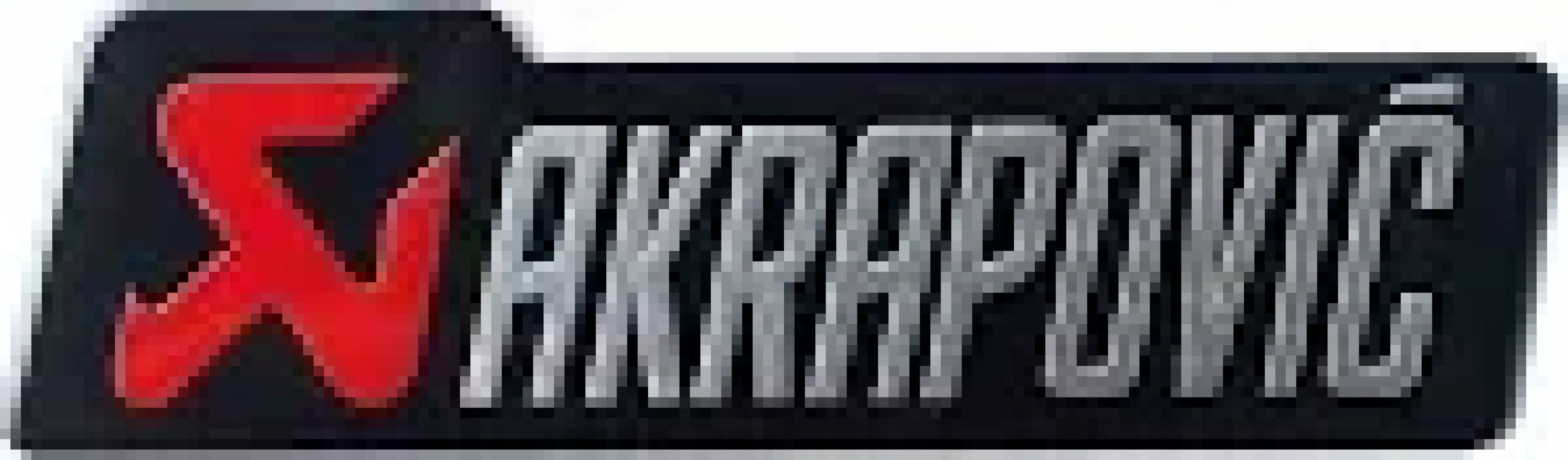 Knmaster Akrapovic Dikdörtgen Sticker Kırmızı