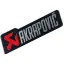 Knmaster Akrapovic Dikdörtgen Sticker Kırmızı