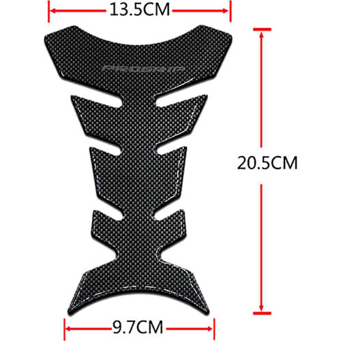 Knmaster Progrip Tankpad Karbon Desenli Motosiklet Depo Üstü Sticker