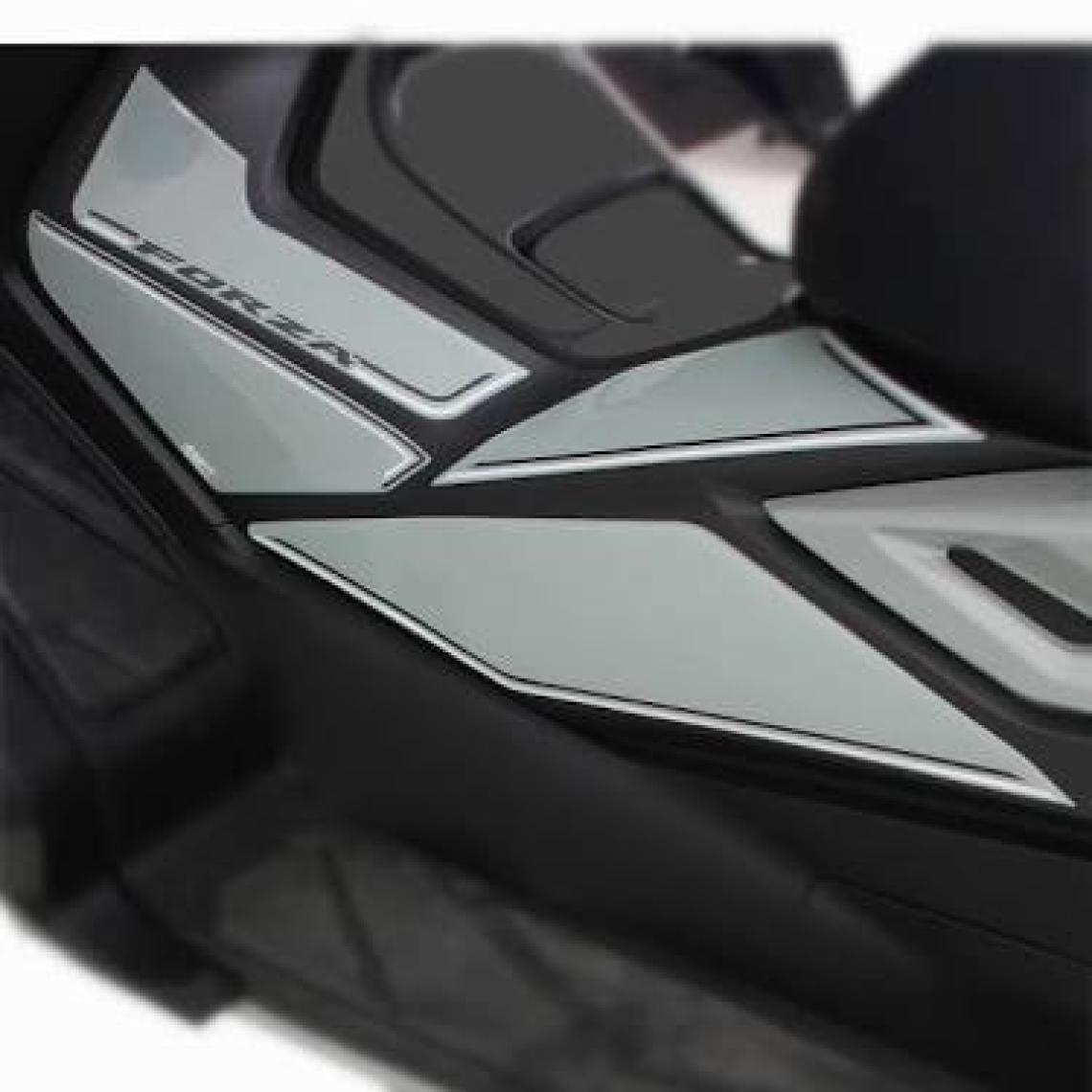 GP Kompozit Honda Forza 250 2018-2025 Uyumlu Yan Alt Ayak Pad Siyah