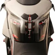 GP Kompozit CF Moto 450 SR 2023-2024 Uyumlu Tank Pad Seti Kırmızı