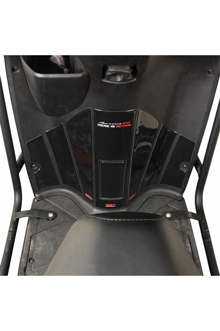GP Kompozit Honda Activa 125 2023-2024 Uyumlu Tank Pad Seti Karbon