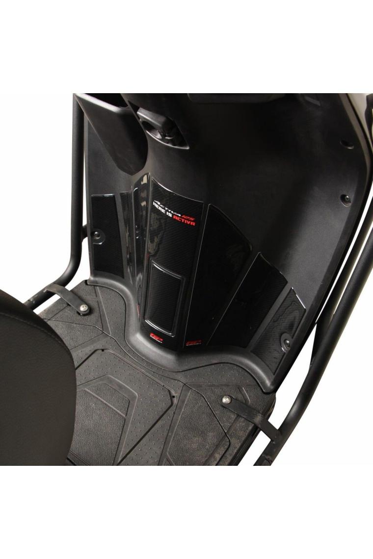 GP Kompozit Honda Activa 125 2023-2024 Uyumlu Tank Pad Seti Karbon