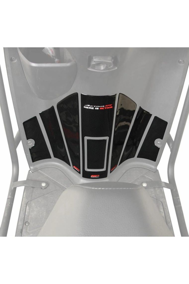 GP Kompozit Honda Activa 125 2023-2024 Uyumlu Tank Pad Seti Karbon