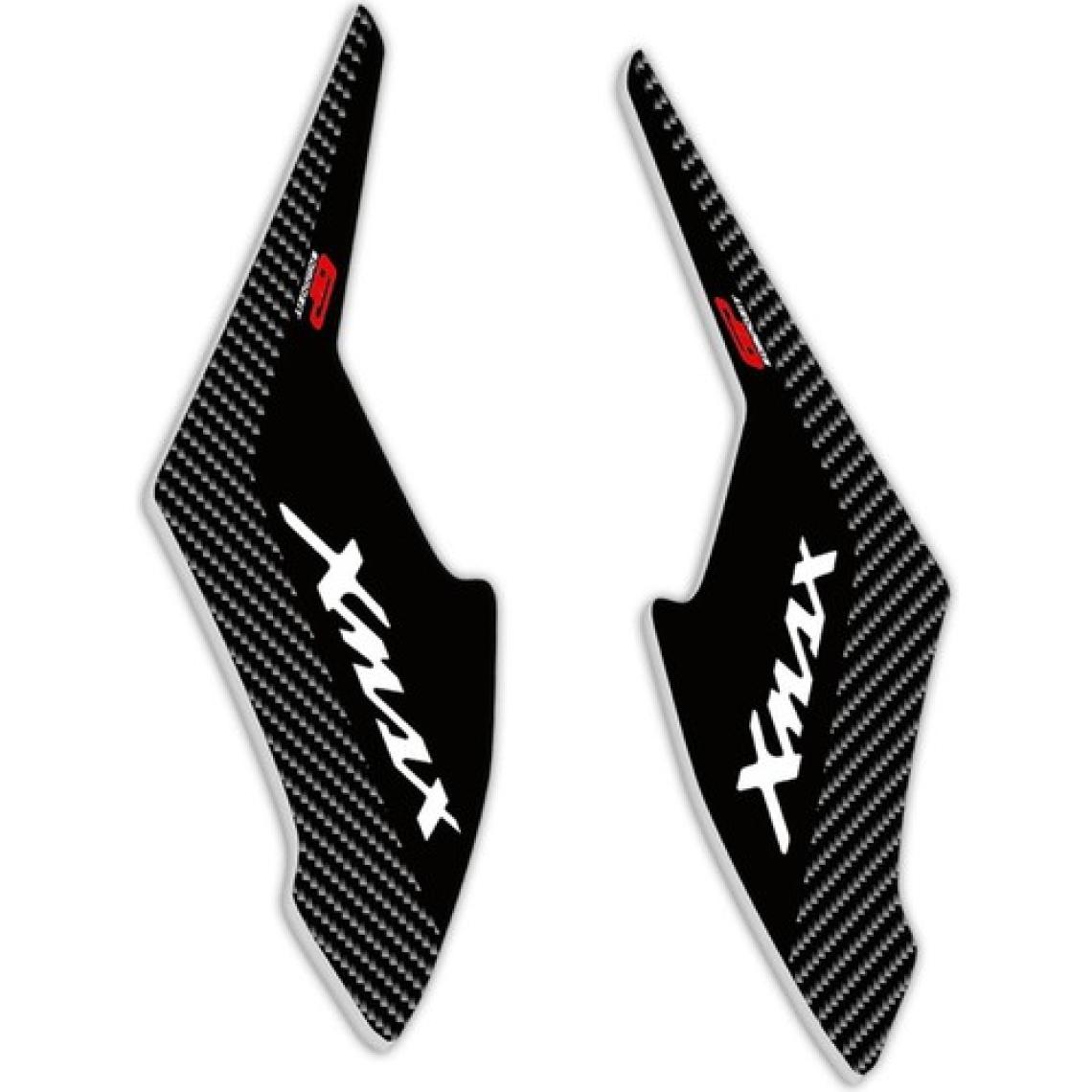 GP Kompozit Yamaha XMAX 2018-2022 Uyumlu Yan Pad Seti Siyah-Karbon